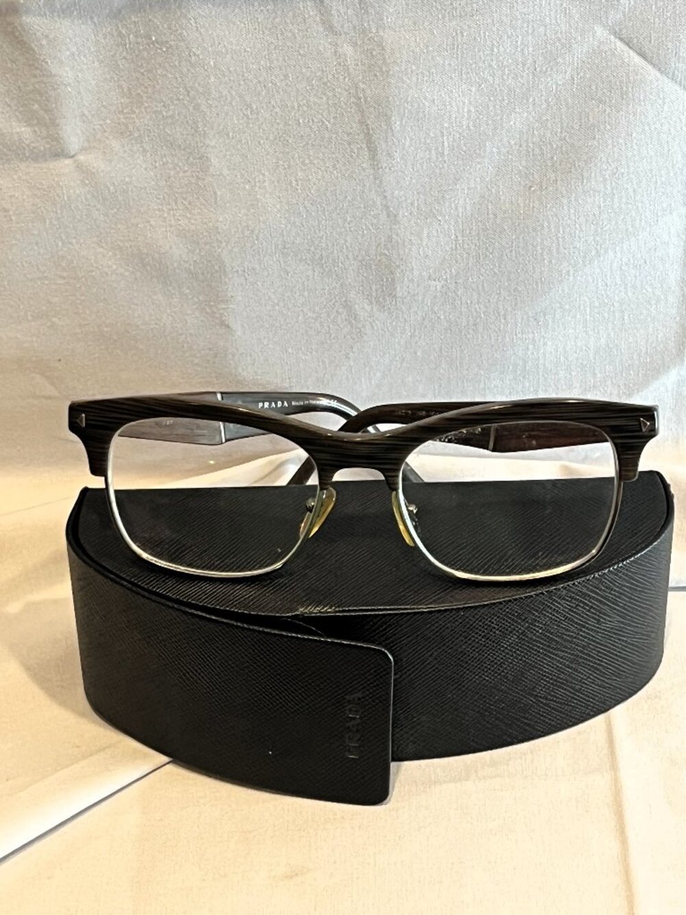 Prada VPR 220 Italian-made quality and timeless design eyeglasses